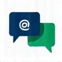 Icon oder Darstellung von Kommunikationswerkzeugen