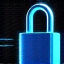 Symbol für Datenschutz: Ein stilisiertes Vorhängeschloss auf einem Datennetzwerk.